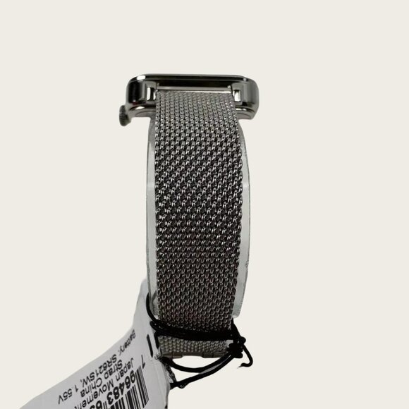 Fossil BQ3970 Women's Colleen Three-Hand Silver Stainless Steel Mesh Watch - Picture 5 of 7